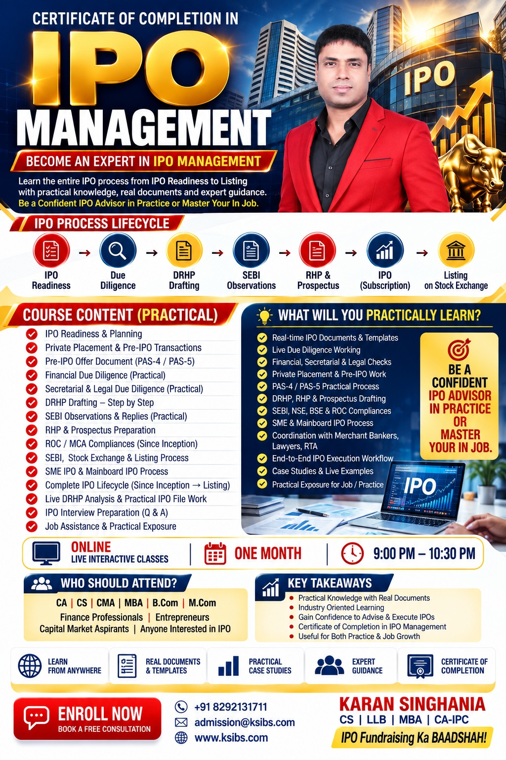 IPO Management Services